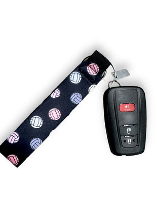 Volleyball Wristlet Keychain - Drink Handlers