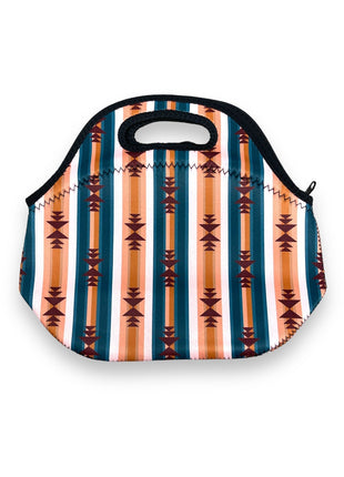 Western Aztec Lunch Bag Tote - Drink Handlers