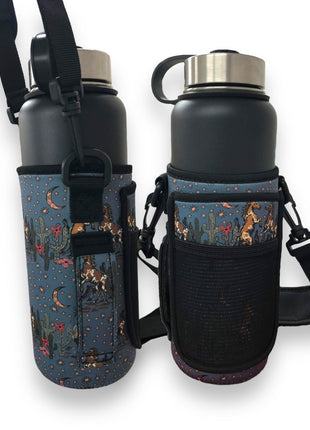 Wild Horses 30-40oz Tumbler Handler™ With Carrying Strap - Drink Handlers