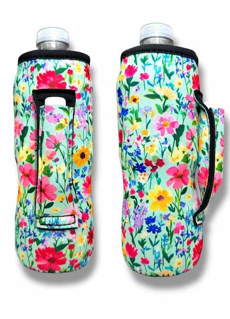 Wildflowers 16 - 24oz Soda & Water Bottle / Tallboy Can Handler™ - Drink Handlers
