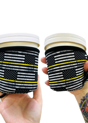 Yellow Line Pint Size Ice Cream Handler™ - Drink Handlers