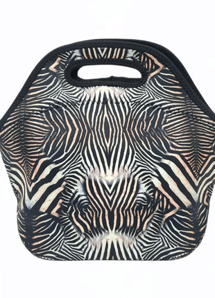 Zebra Lunch Bag Tote - Drink Handlers