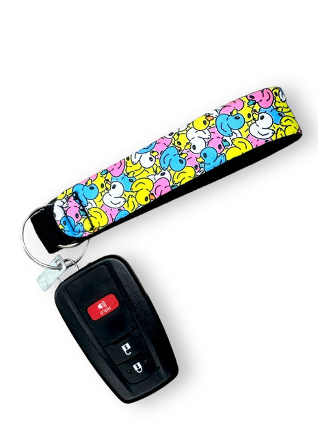 Ducks Wristlet Keychain