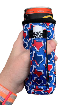Red White & Texas 12oz Slim Can Handler™
