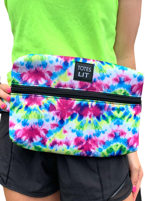 Purple Tie Dye Fanny Packin' Tote