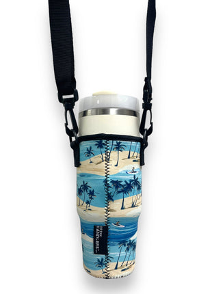 Surf 25-35oz Tumbler With Handle Sleeve