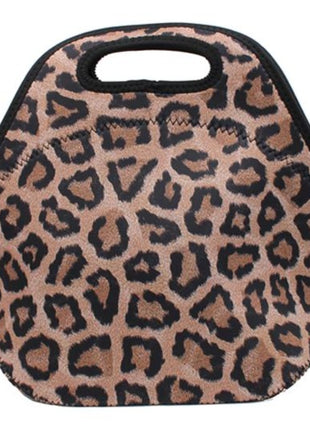 Leopard Lunch Bag Tote
