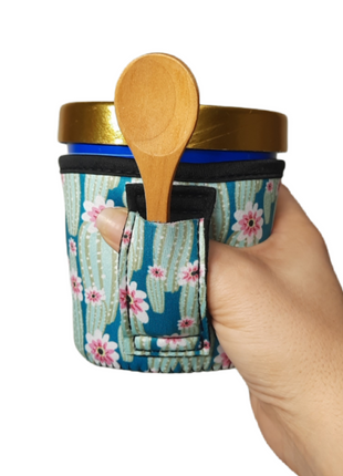 Green Cactus Pint Size Ice Cream Handler™