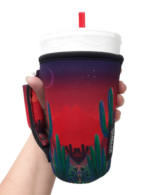 Desert Cactus 16oz PINT Glass / Medium Fountain Drinks and Tumbler Handlers™