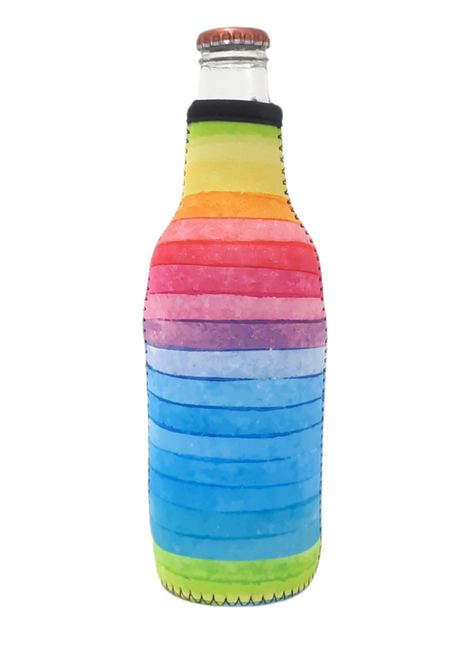 Rainbow 12oz Bottleneck Sleeve