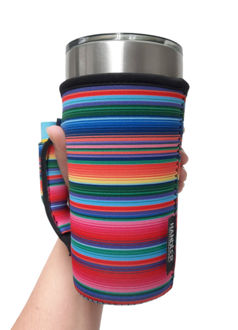 Pink Serape 20oz Large Coffee / Tea / Tumbler Handler™