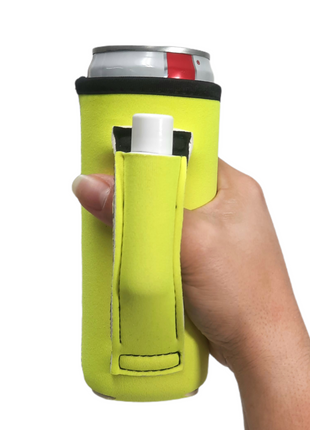 Solid Color 12oz Slim Can Handlers™