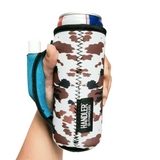 Cowhide w/ Turquoise Leather 12oz Slim Can Handler™