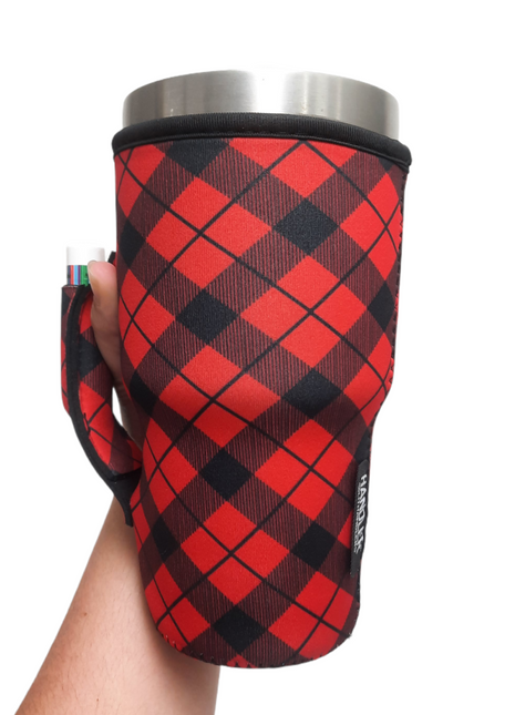 Red Plaid 30-40oz Tumbler Handler™