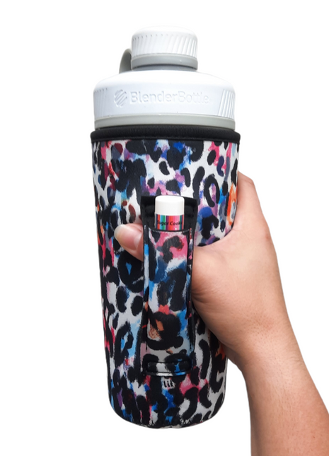 Watercolor Leopard 30-40oz Tumbler Handler™