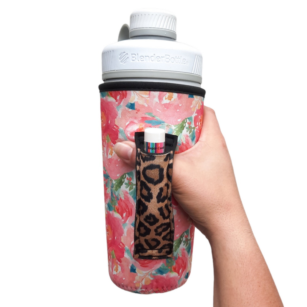 Summer Blooms w/ Leopard 30-40oz Tumbler Handler™