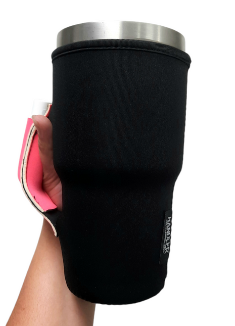 Black w/ Neon Pink 30-40oz Tumbler Handler™