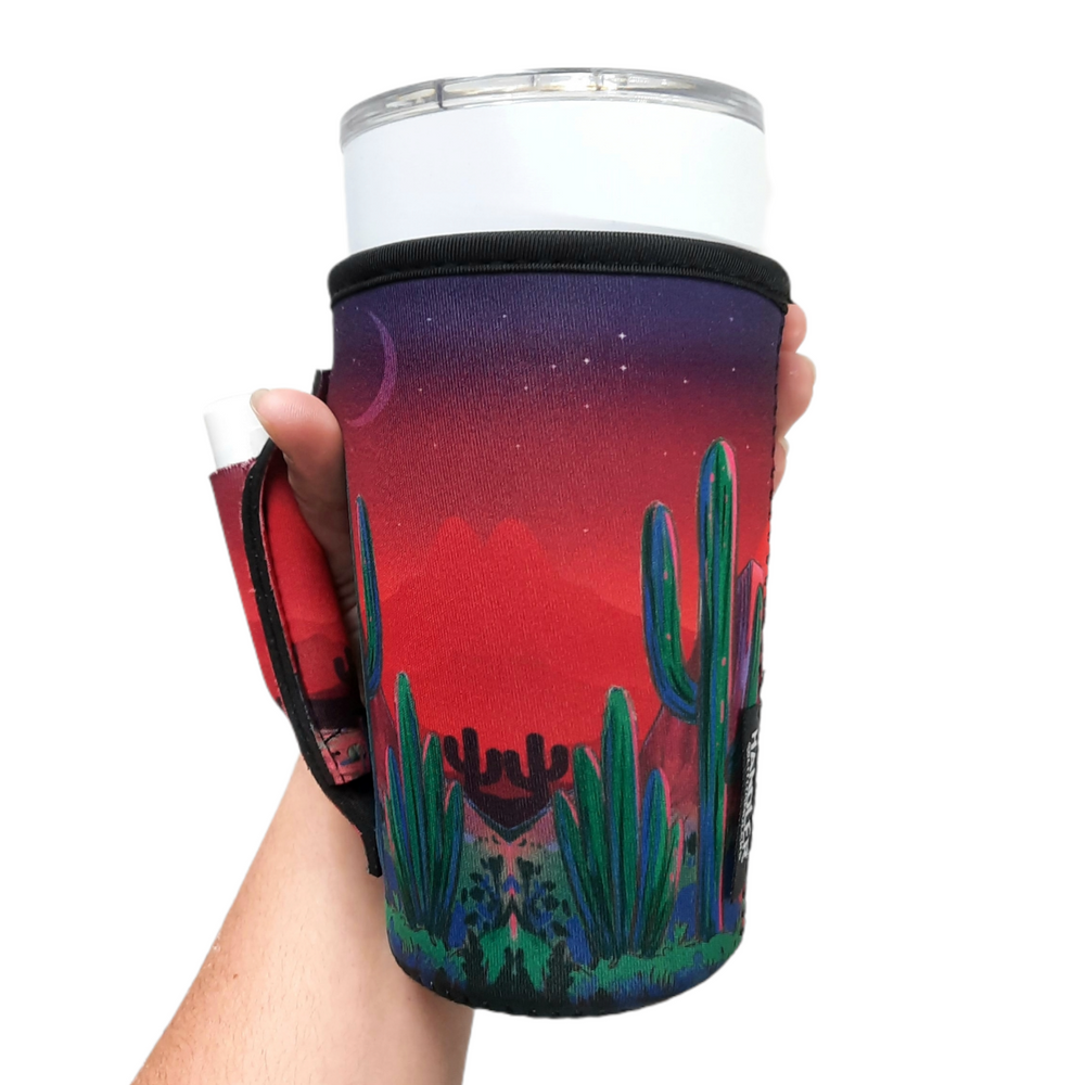 Desert Cactus 20oz Large Coffee / Tea / Tumbler Handler™