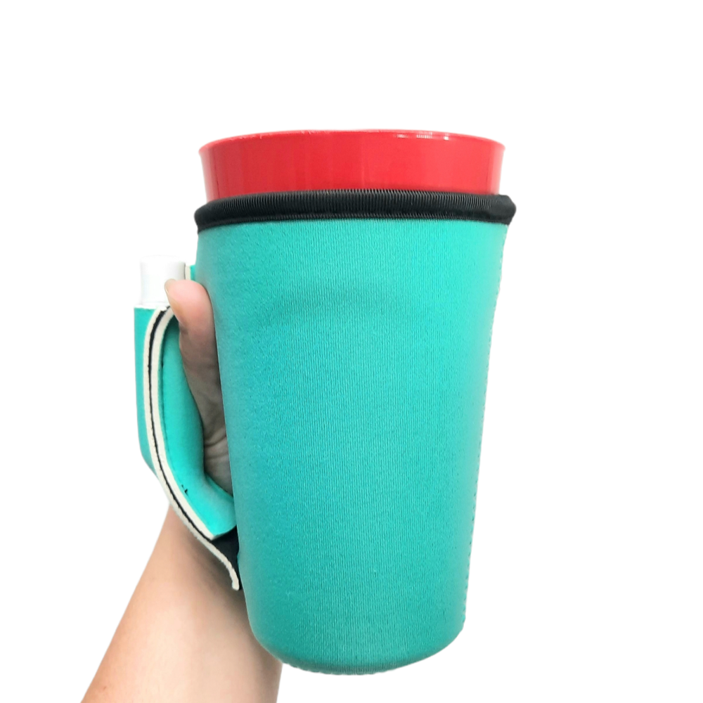 Solid Color 16oz PINT Glass / Medium Fountain Drinks and Tumbler Handlers™