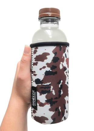 Cowhide w/ Turquoise Leather 16oz Can Handler™