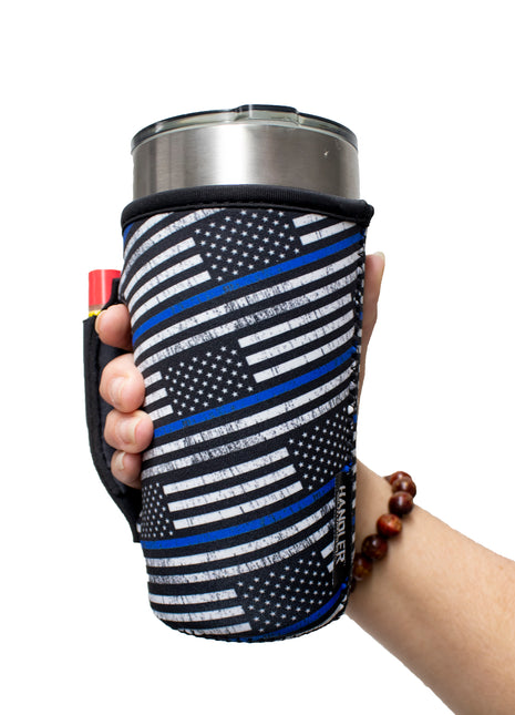 Back The Blue 20oz Large Coffee / Tea / Tumbler Handler™
