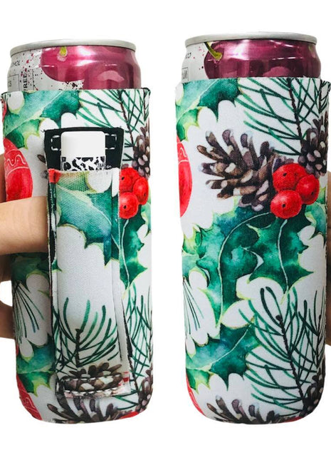 HOLLY JOLLY 12OZ SLIM HANDLER