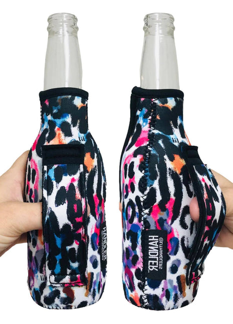 Watercolor Leopard 12oz Bottleneck Handler™