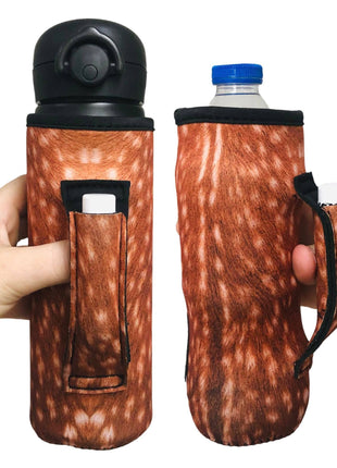 Deer Hide 16-24oz Soda & Water Bottle / Tallboy Can Handler™
