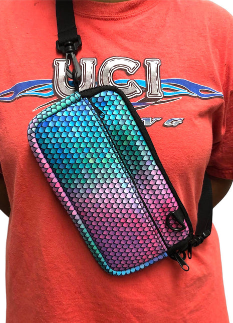 Purple Mermaid Cross Body Purse