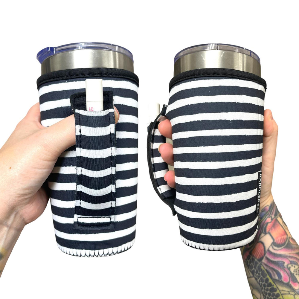 Stripes 20oz Large Coffee / Tea / Tumbler Handler™