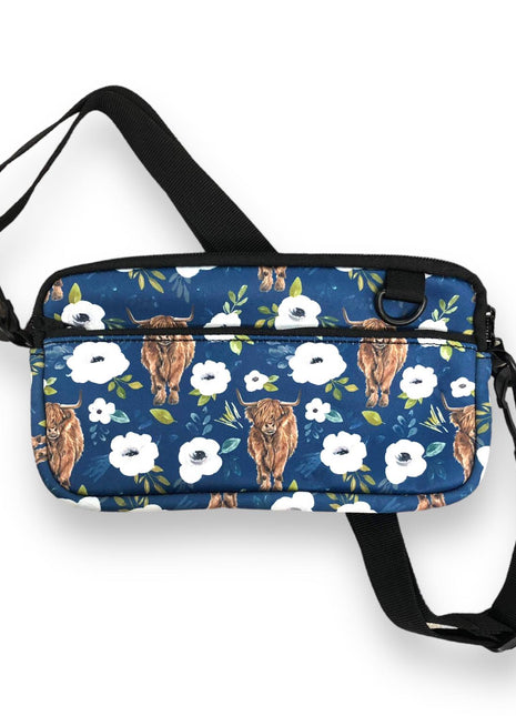 Highland Cows Cross Body Purse