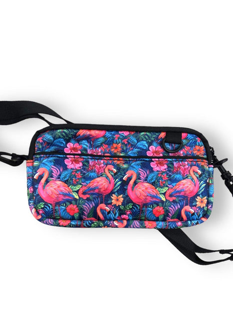 Bright Flamingo Cross Body Purse
