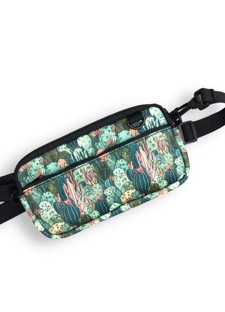 Coral Cactus Cross Body Purse