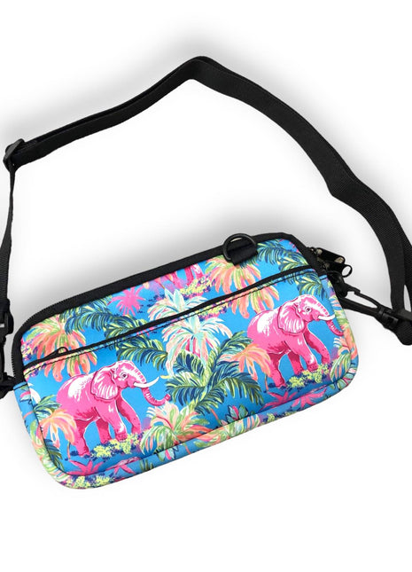 Preppy Elephant Cross Body Purse