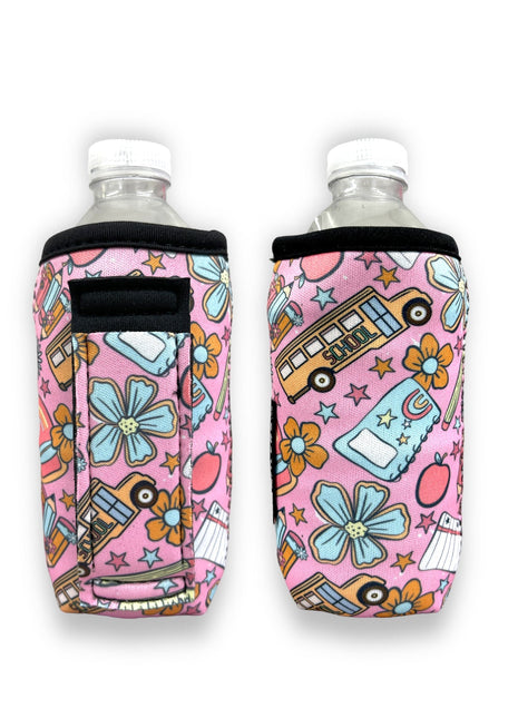 Teacher Back To School 8-10oz Slim Can Handler™