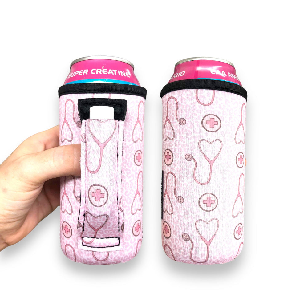 Nurse Leopard 16oz Can Handler™