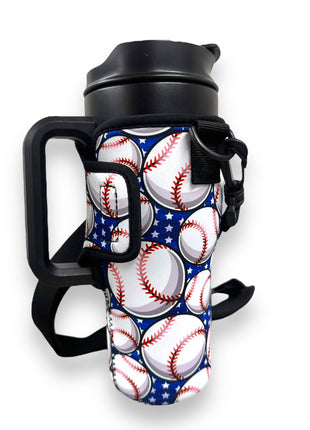 Baseball Stars 25-35oz Tumbler With Handle Sleeve
