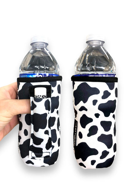 Black & White Cow Print 16oz Can Handler™