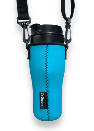 Turquoise 25-35oz Tumbler With Handle Sleeve