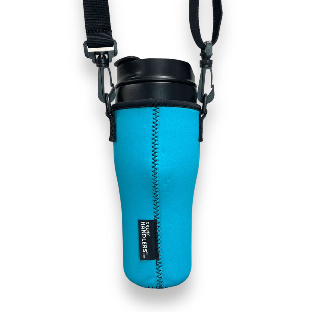 Turquoise 25-35oz Tumbler With Handle Sleeve