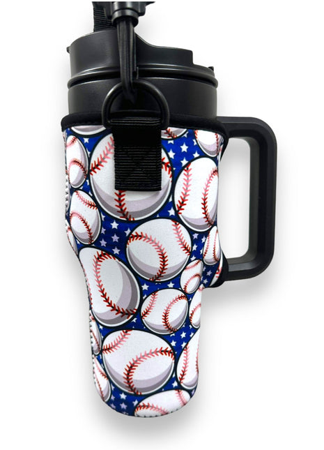 Baseball Stars 25-35oz Tumbler With Handle Sleeve