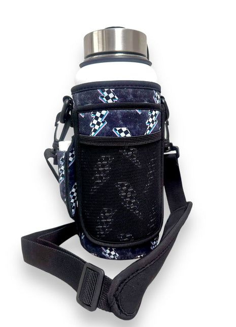 Lightning Bolts 30-40oz Tumbler Handler™  With Carrying Strap