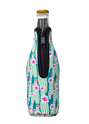 Green Cactus 12oz Bottleneck Sleeve