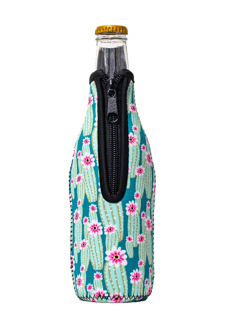 Green Cactus 12oz Bottleneck Sleeve