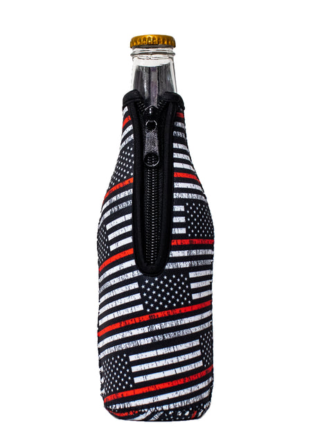 Red Line 12oz Bottleneck Sleeve