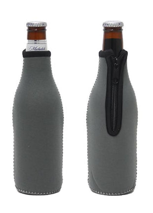 Solid Colors Bottle Neck Sleeves Zip Top 5 colors