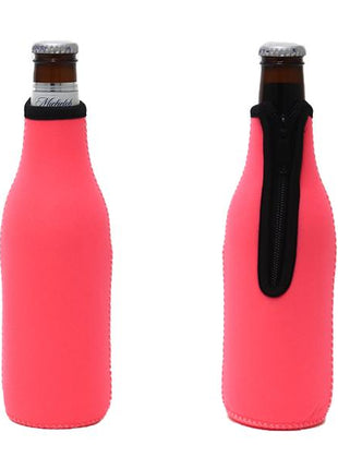 Solid Colors Bottle Neck Sleeves Zip Top 5 colors