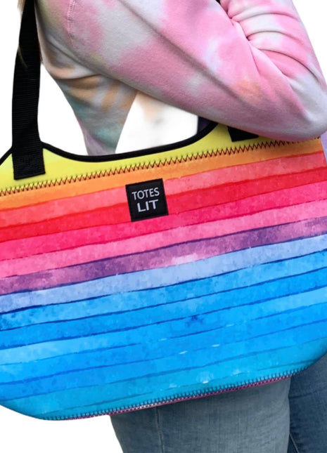 Rainbow Neoprene Tote