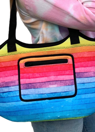 Rainbow Neoprene Tote