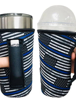 Back The Blue 20oz Large Coffee / Tea / Tumbler Handler™
